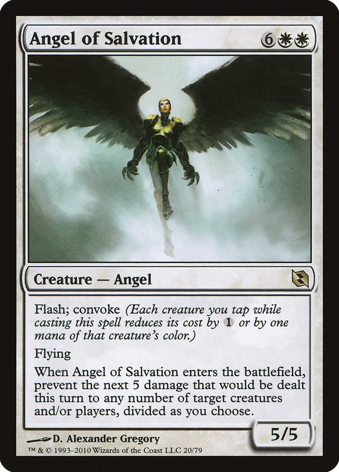 Angel of Salvation [Duel Decks: Elspeth vs. Tezzeret] | Anubis Games and Hobby