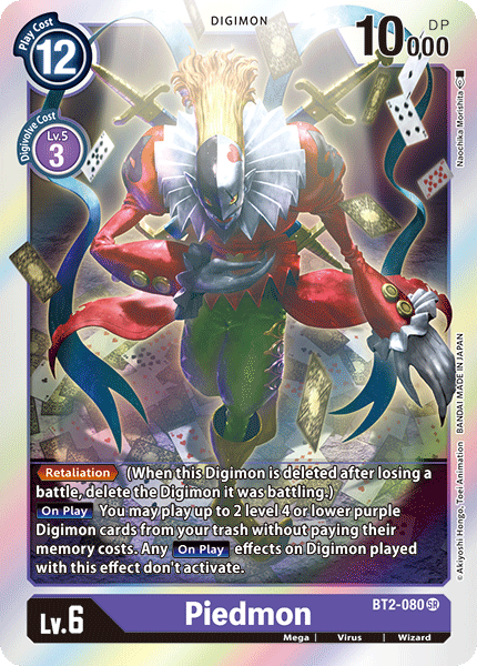 Piedmon [BT2-080] [Release Special Booster Ver.1.0] | Anubis Games and Hobby