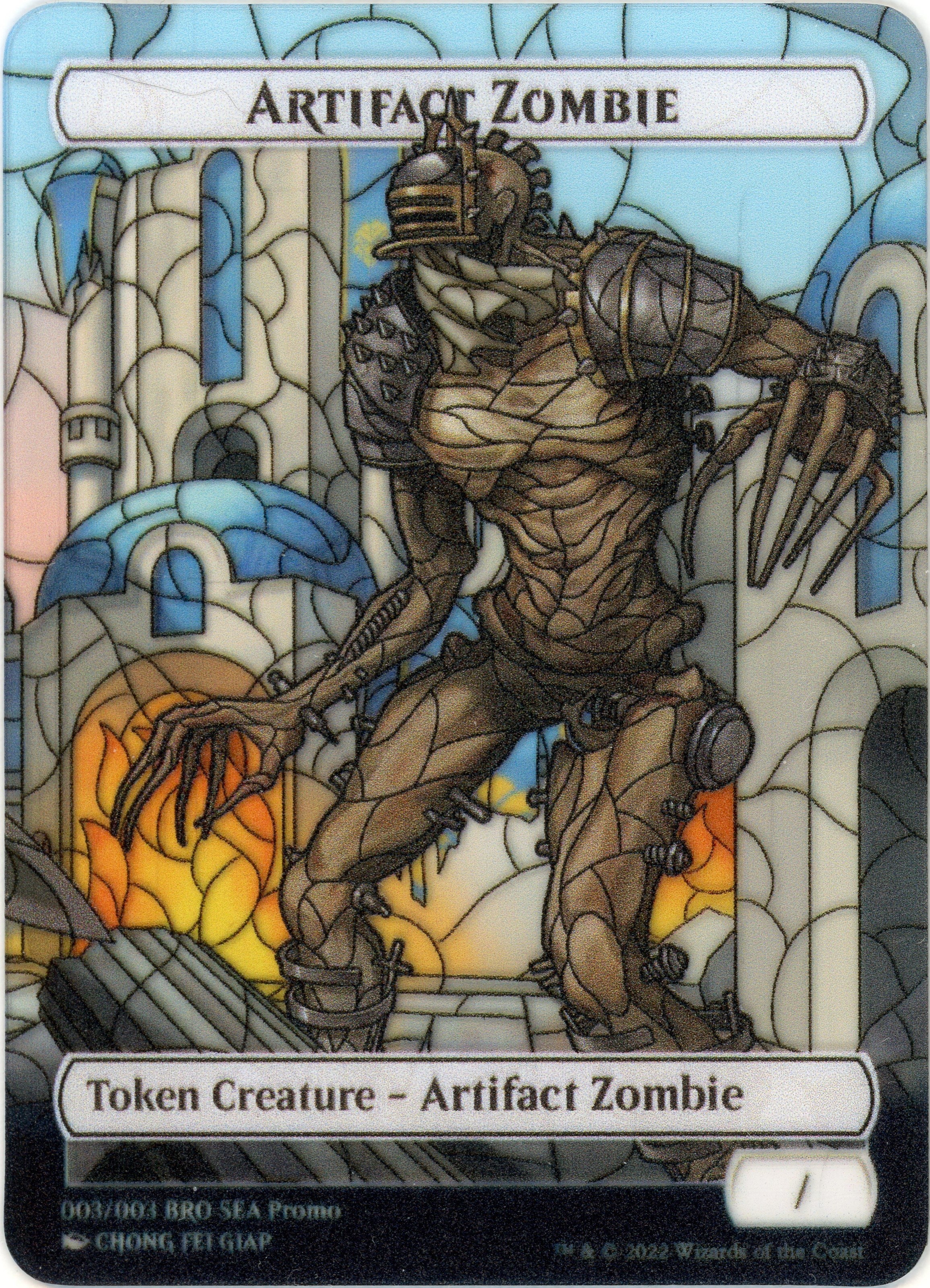 Artifact Zombie Token (SEA Exclusive) [The Brothers' War Tokens] | Anubis Games and Hobby