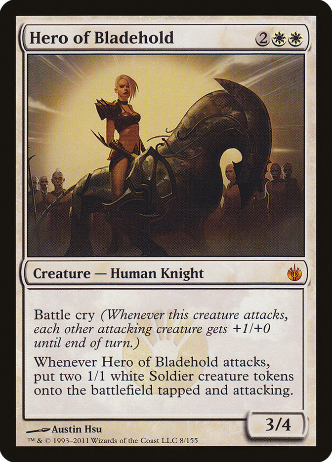 Hero of Bladehold [Mirrodin Besieged] | Anubis Games and Hobby