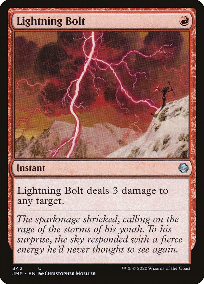 Lightning Bolt [Jumpstart] | Anubis Games and Hobby