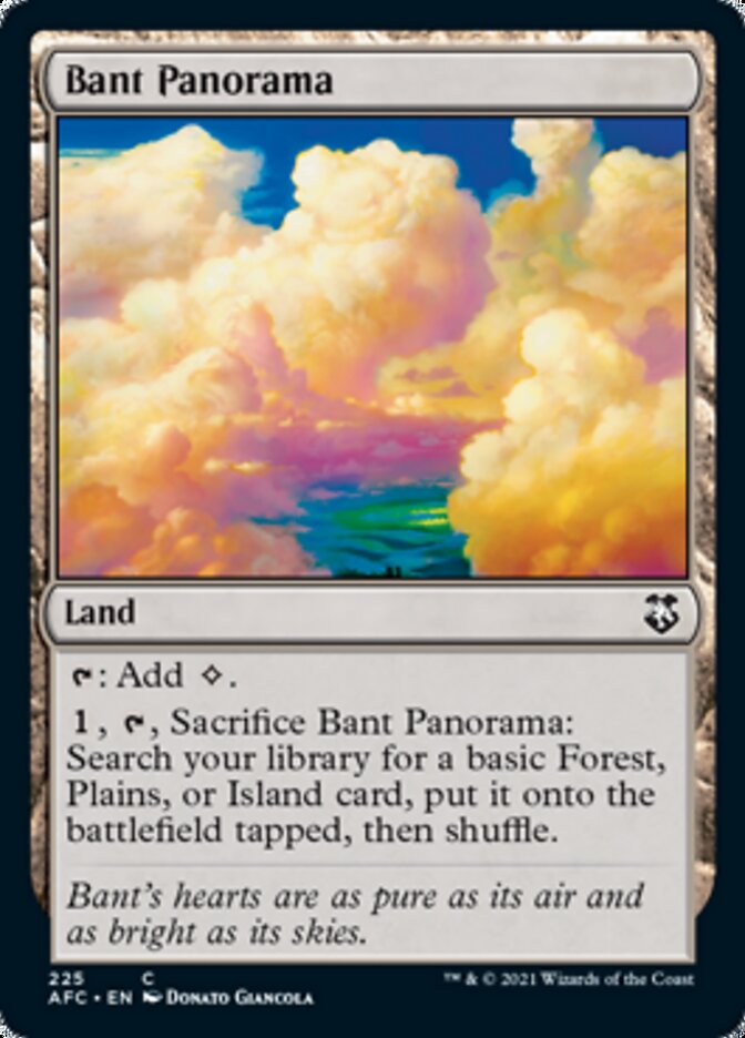 Bant Panorama [Dungeons & Dragons: Adventures in the Forgotten Realms Commander] | Anubis Games and Hobby