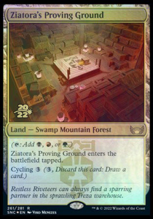 Ziatora's Proving Ground [Streets of New Capenna Prerelease Promos] | Anubis Games and Hobby