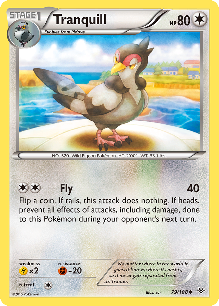 Tranquill (79/108) [XY: Roaring Skies] | Anubis Games and Hobby