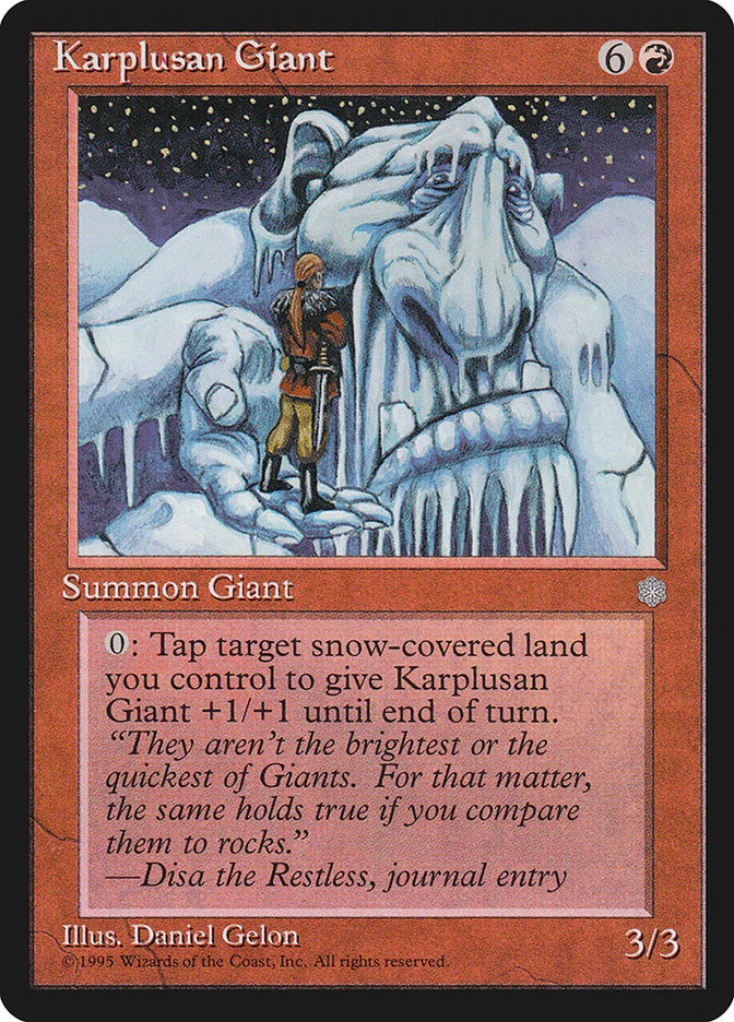 Karplusan Giant [Ice Age] | Anubis Games and Hobby