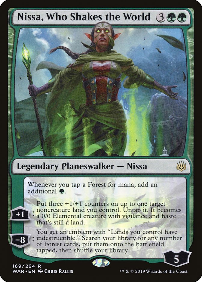 Nissa, Who Shakes the World [War of the Spark] | Anubis Games and Hobby