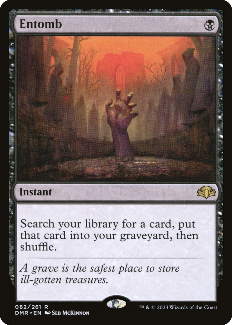 Entomb [Dominaria Remastered] | Anubis Games and Hobby