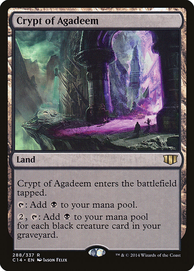 Crypt of Agadeem [Commander 2014] | Anubis Games and Hobby