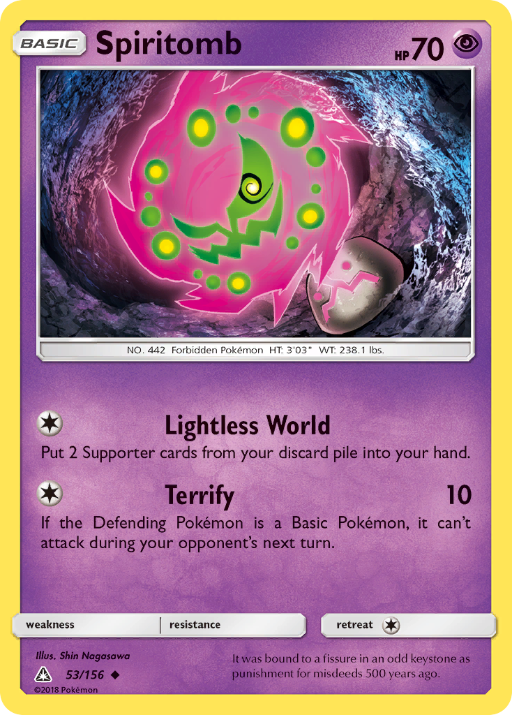 Spiritomb (53/156) [Sun & Moon: Ultra Prism] | Anubis Games and Hobby