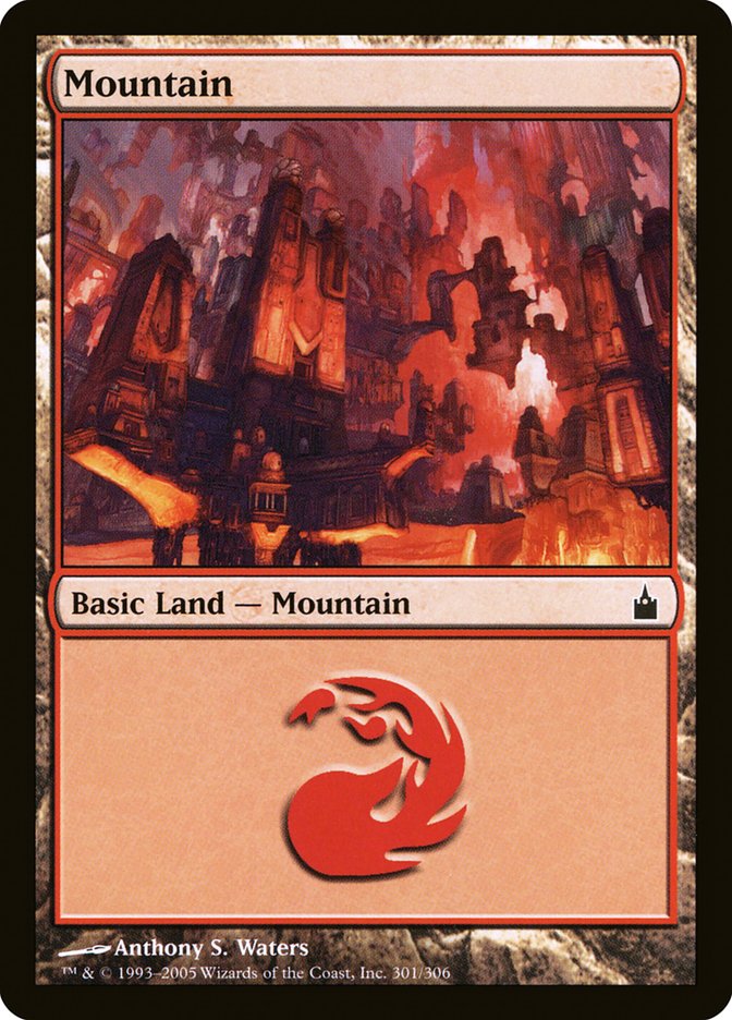 Mountain (301) [Ravnica: City of Guilds] | Anubis Games and Hobby