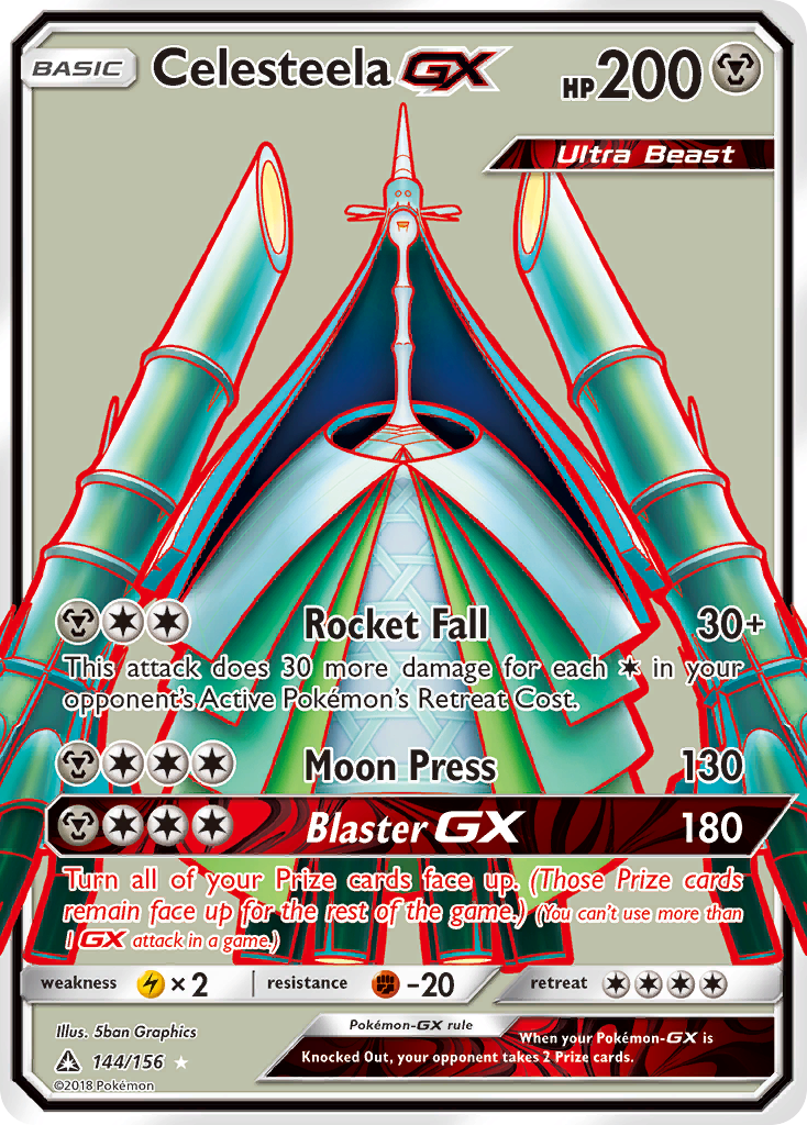 Celesteela GX (144/156) [Sun & Moon: Ultra Prism] | Anubis Games and Hobby