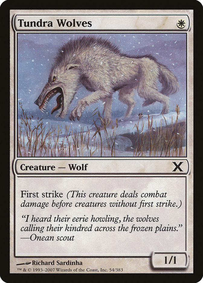 Tundra Wolves [Tenth Edition] | Anubis Games and Hobby