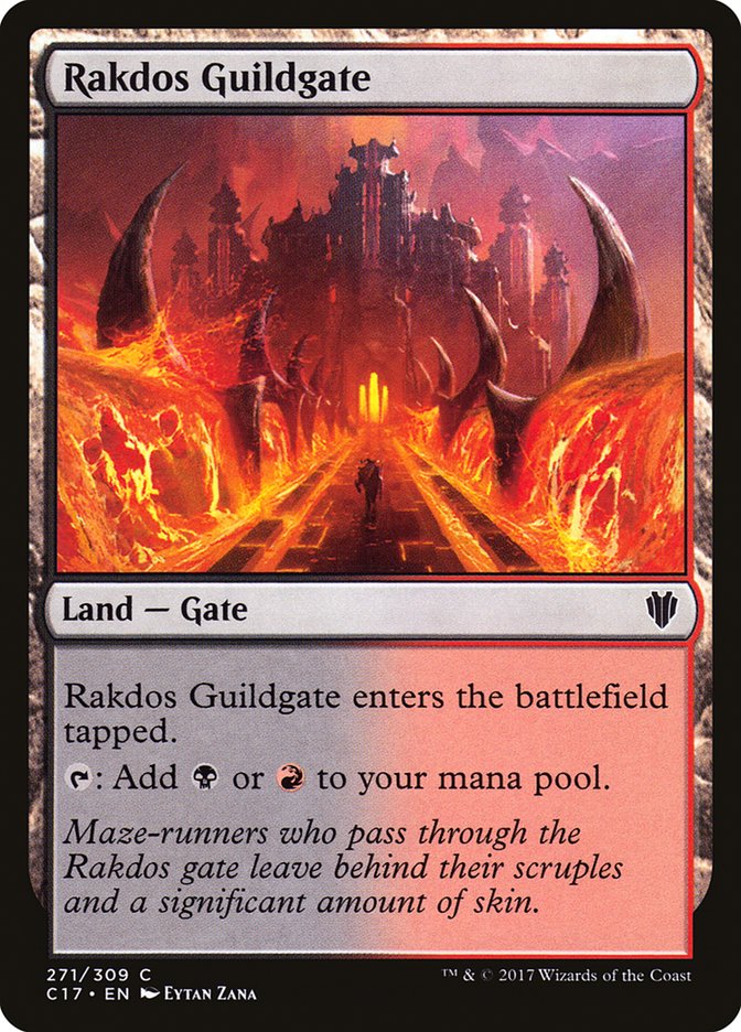 Rakdos Guildgate [Commander 2017] | Anubis Games and Hobby