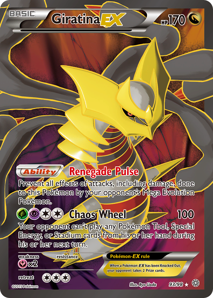 Giratina EX (93/98) [XY: Ancient Origins] | Anubis Games and Hobby