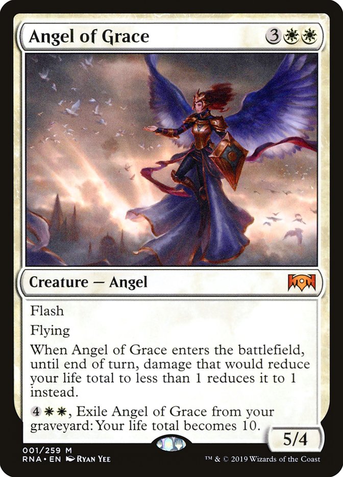 Angel of Grace [Ravnica Allegiance] | Anubis Games and Hobby