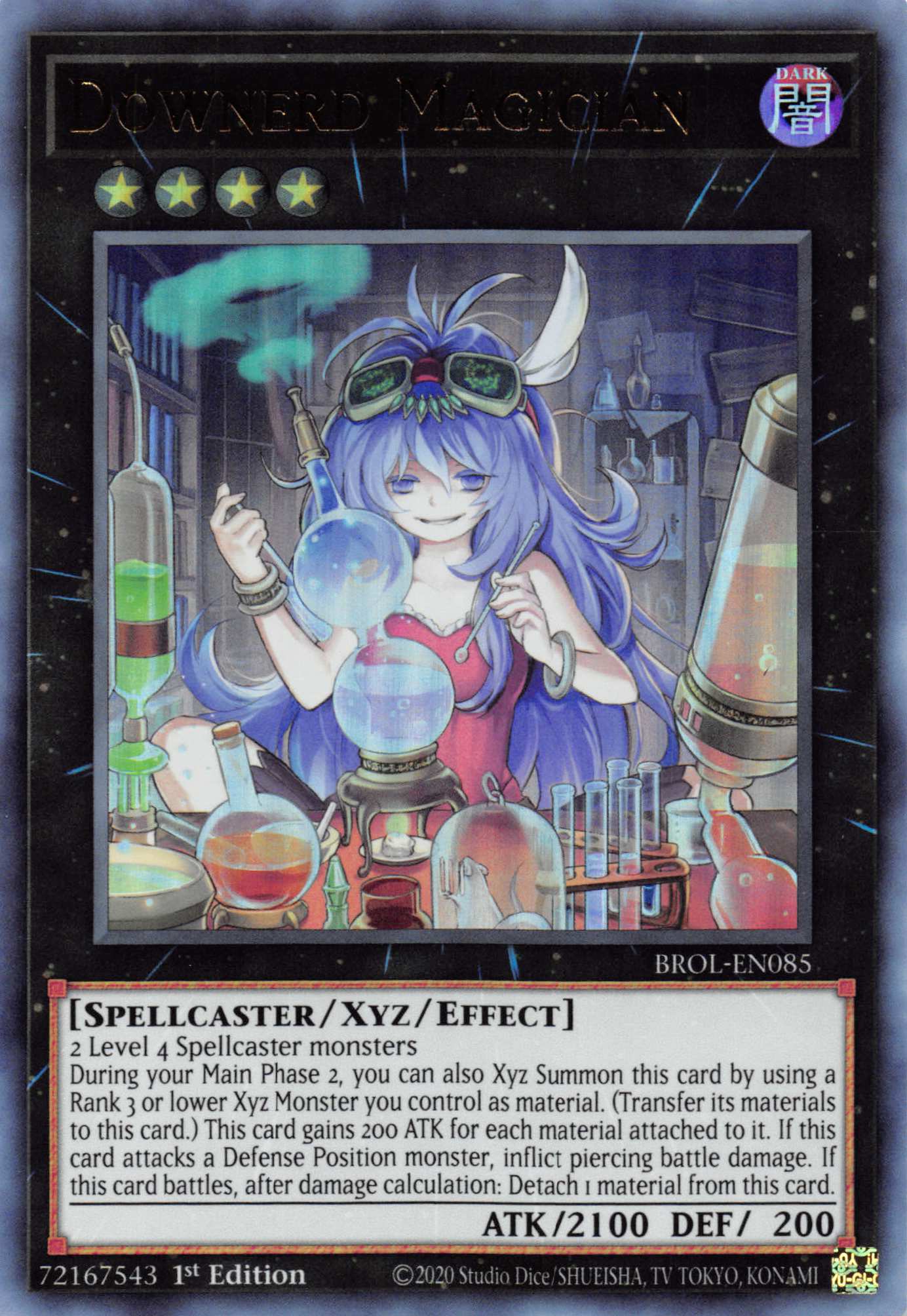 Downerd Magician [BROL-EN085] Ultra Rare | Anubis Games and Hobby