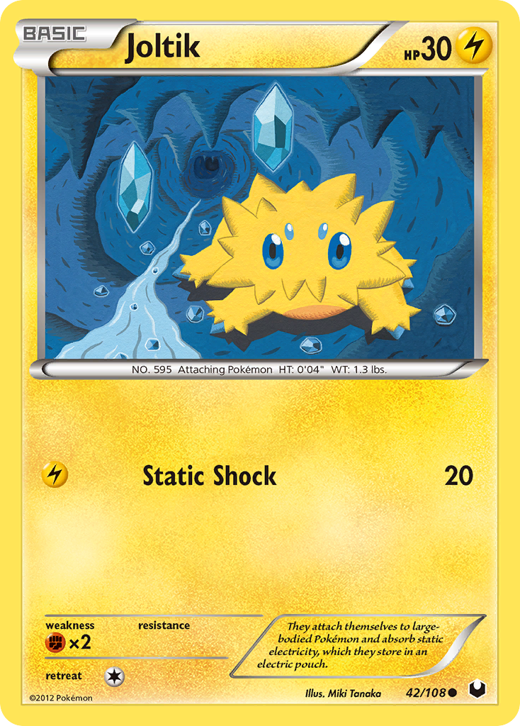 Joltik (42/108) [Black & White: Dark Explorers] | Anubis Games and Hobby