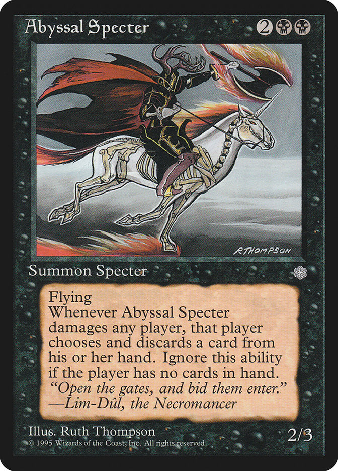 Abyssal Specter [Ice Age] | Anubis Games and Hobby
