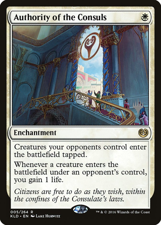 Authority of the Consuls (Promo Pack) [Kaladesh Promos] | Anubis Games and Hobby