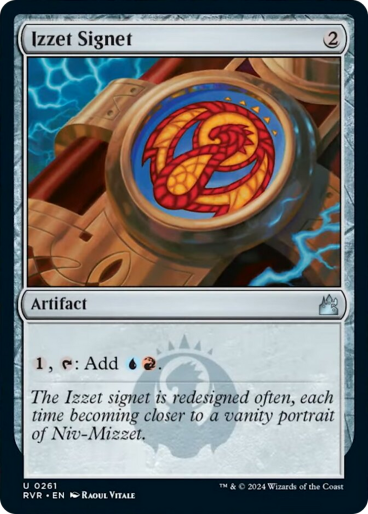 Izzet Signet [Ravnica Remastered] | Anubis Games and Hobby