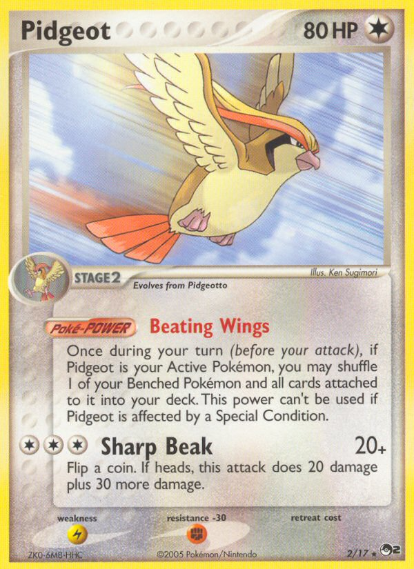 Pidgeot (2/17) [POP Series 2] | Anubis Games and Hobby