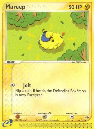 Mareep (64/97) [EX: Dragon] | Anubis Games and Hobby