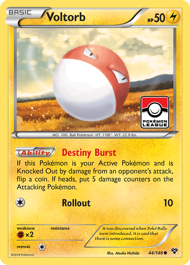 Voltorb (44/146) [XY: Base Set] | Anubis Games and Hobby