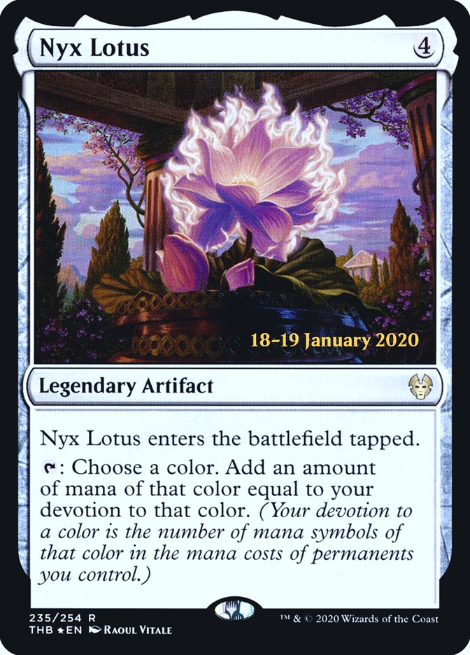 Nyx Lotus [Theros Beyond Death Prerelease Promos] | Anubis Games and Hobby