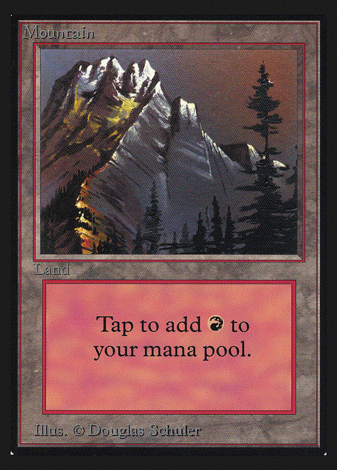 Mountain (Snow Top / Highest Point on Left) [International Collectors' Edition] | Anubis Games and Hobby