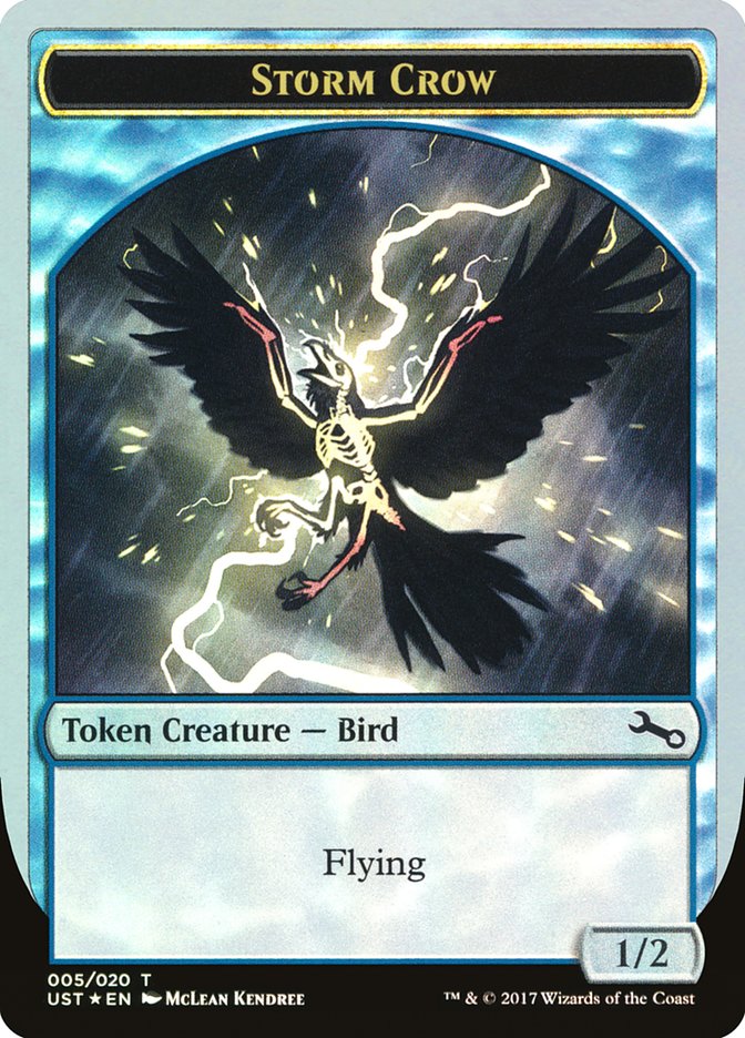 Storm Crow Token [Unstable Tokens] | Anubis Games and Hobby