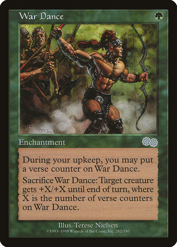 War Dance [Urza's Saga] | Anubis Games and Hobby