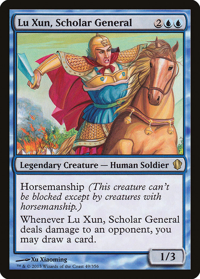 Lu Xun, Scholar General [Commander 2013] | Anubis Games and Hobby