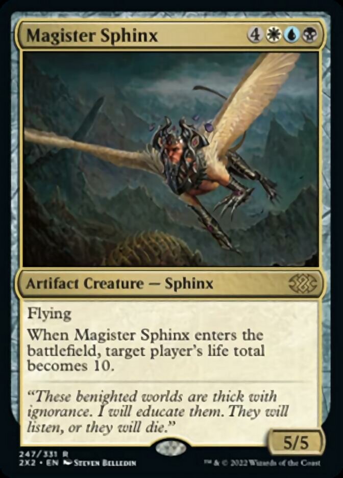 Magister Sphinx [Double Masters 2022] | Anubis Games and Hobby