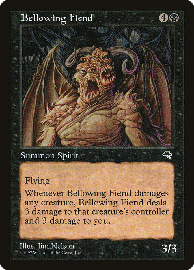 Bellowing Fiend [Tempest] | Anubis Games and Hobby