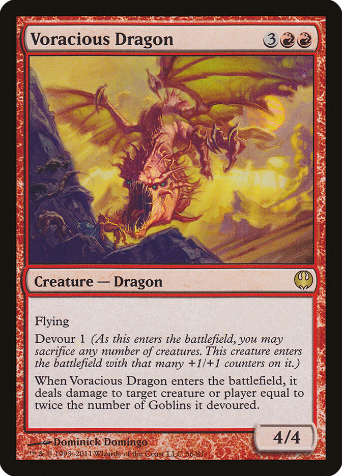 Voracious Dragon [Duel Decks: Knights vs. Dragons] | Anubis Games and Hobby