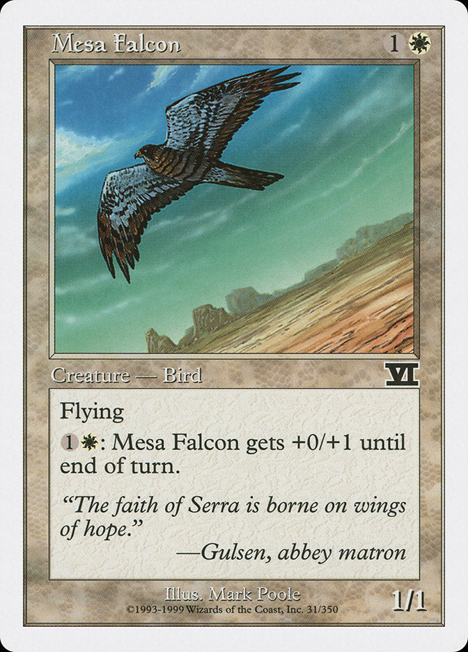 Mesa Falcon [Classic Sixth Edition] | Anubis Games and Hobby