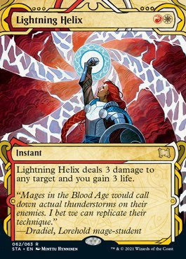 Lightning Helix [Strixhaven: School of Mages Mystical Archive] | Anubis Games and Hobby