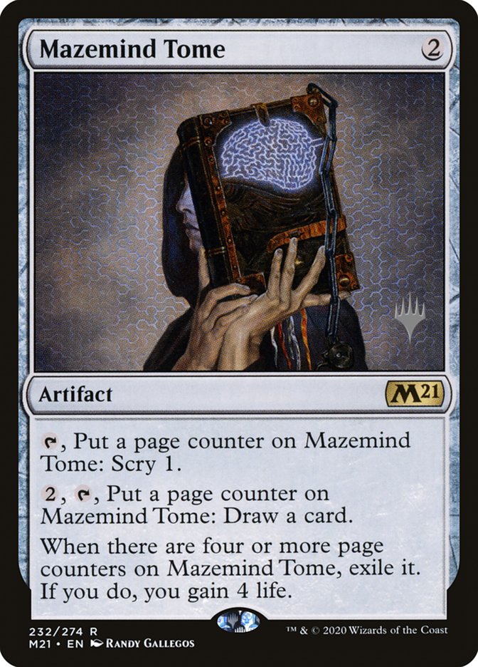 Mazemind Tome (Promo Pack) [Core Set 2021 Promos] | Anubis Games and Hobby