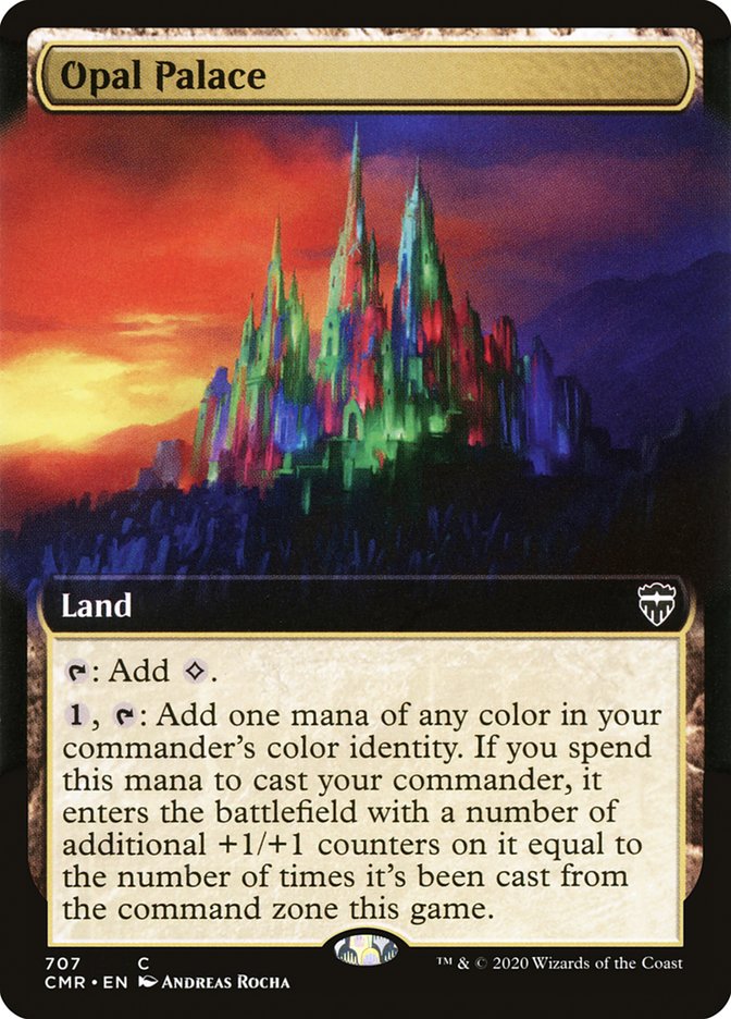 Opal Palace (Extended Art) [Commander Legends] | Anubis Games and Hobby