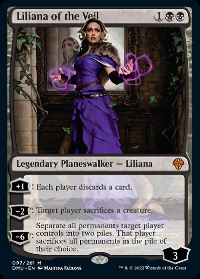 Liliana of the Veil [Dominaria United] | Anubis Games and Hobby