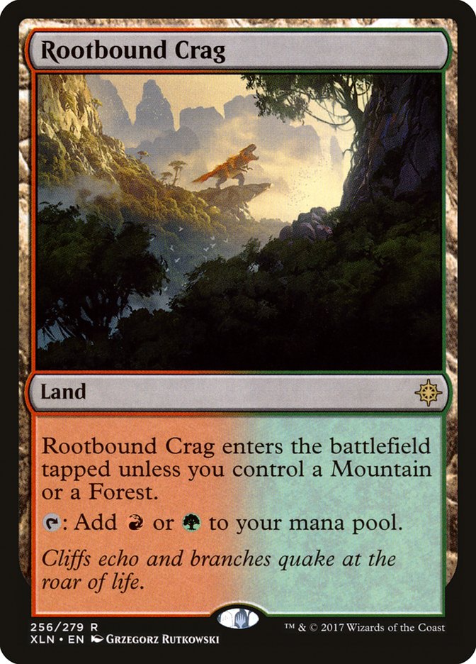 Rootbound Crag [Ixalan] | Anubis Games and Hobby