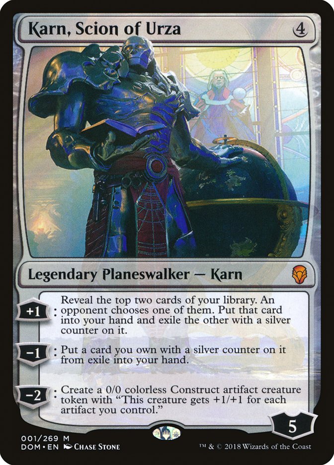 Karn, Scion of Urza [Dominaria] | Anubis Games and Hobby