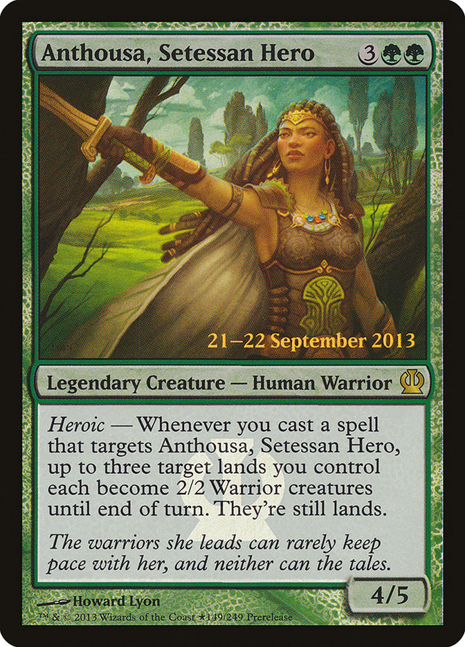 Anthousa, Setessan Hero [Theros Prerelease Promos] | Anubis Games and Hobby