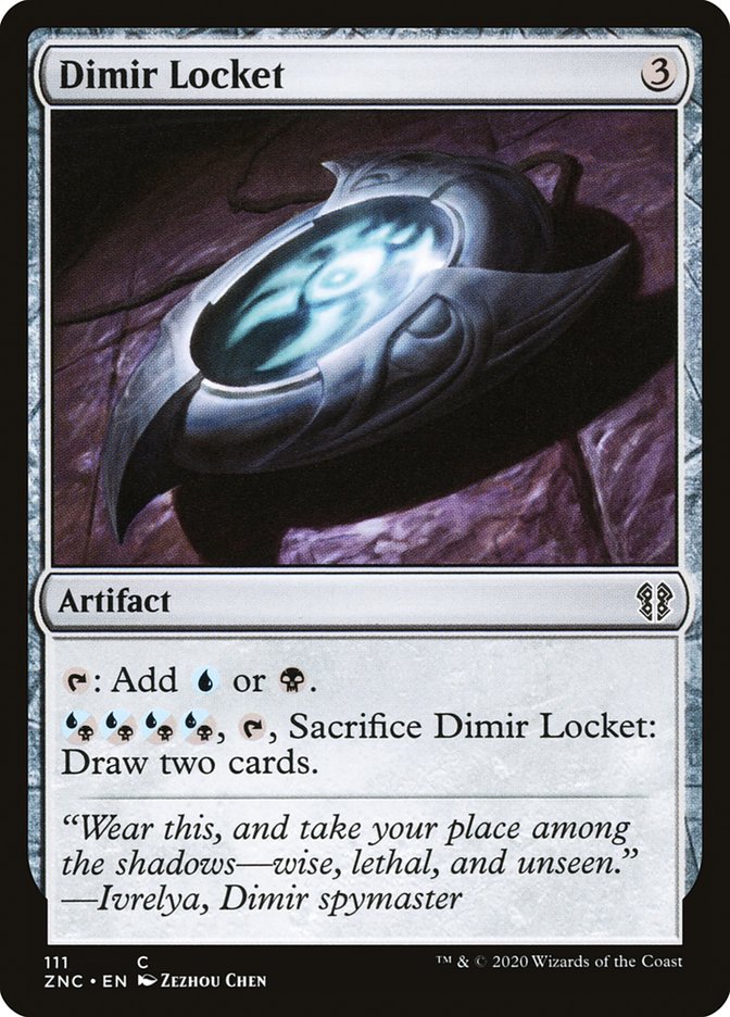 Dimir Locket [Zendikar Rising Commander] | Anubis Games and Hobby