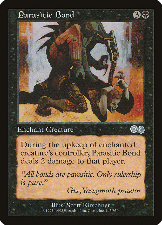 Parasitic Bond [Urza's Saga] | Anubis Games and Hobby