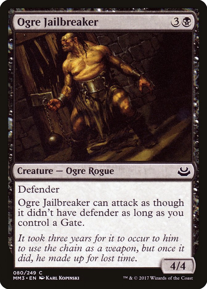 Ogre Jailbreaker [Modern Masters 2017] | Anubis Games and Hobby