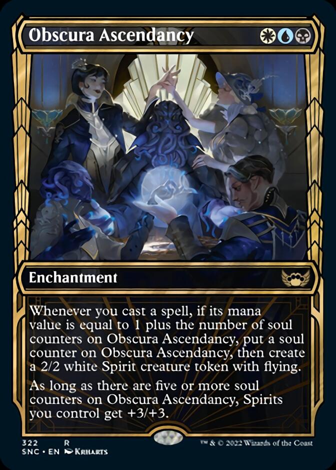 Obscura Ascendancy (Showcase Golden Age) [Streets of New Capenna] | Anubis Games and Hobby