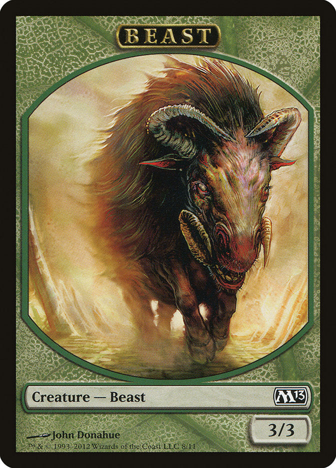 Beast Token [Magic 2013 Tokens] | Anubis Games and Hobby