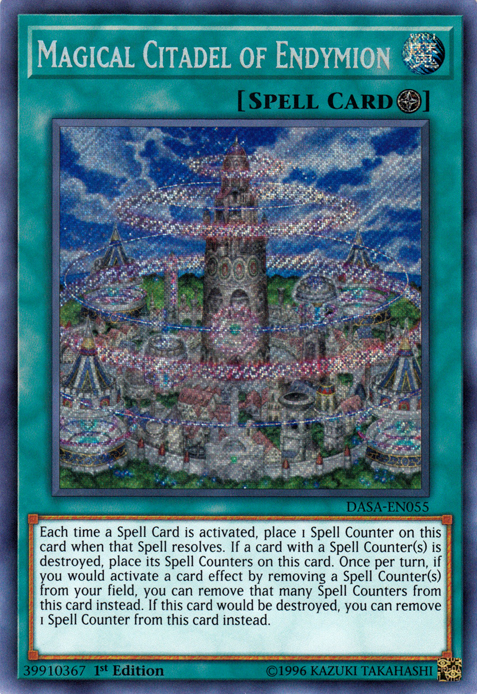 Magical Citadel of Endymion [DASA-EN055] Secret Rare | Anubis Games and Hobby