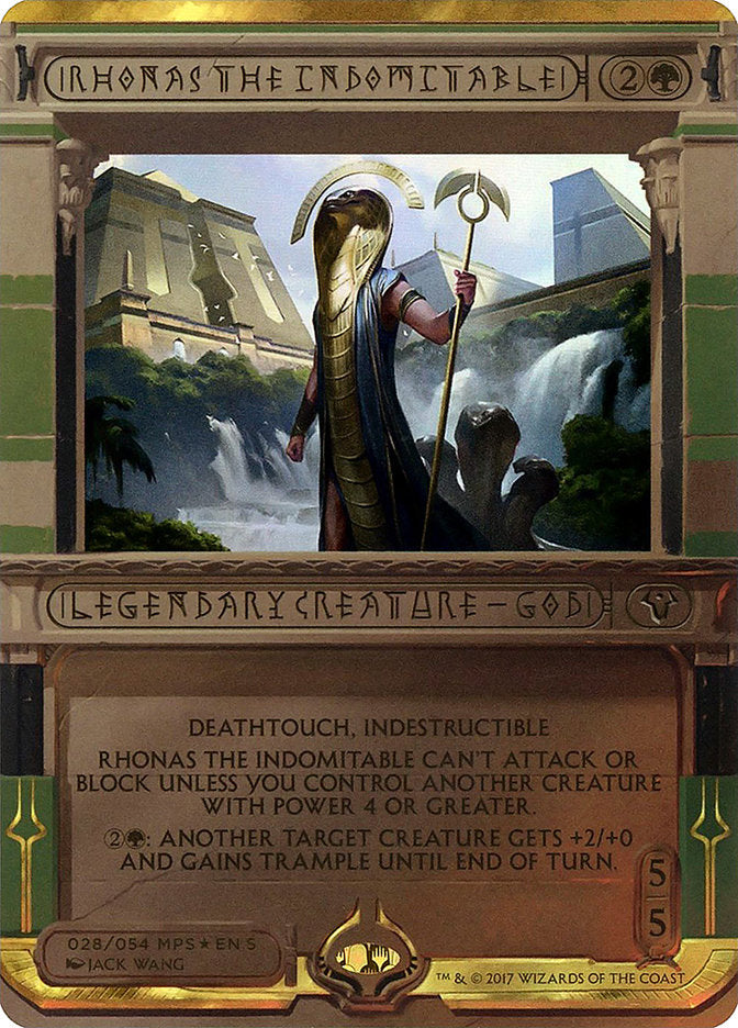 Rhonas the Indomitable (Invocation) [Amonkhet Invocations] | Anubis Games and Hobby